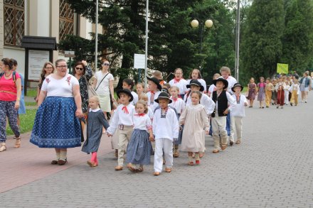 korowód ulicami Wisły